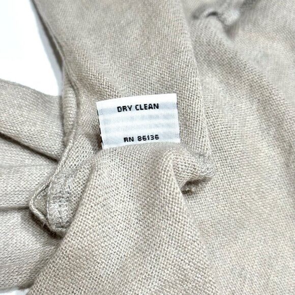 Bryn Walker Cashmere Shrug Cardigan Sweater Tie Front Waterfall Balletcore - Picture 7 of 10